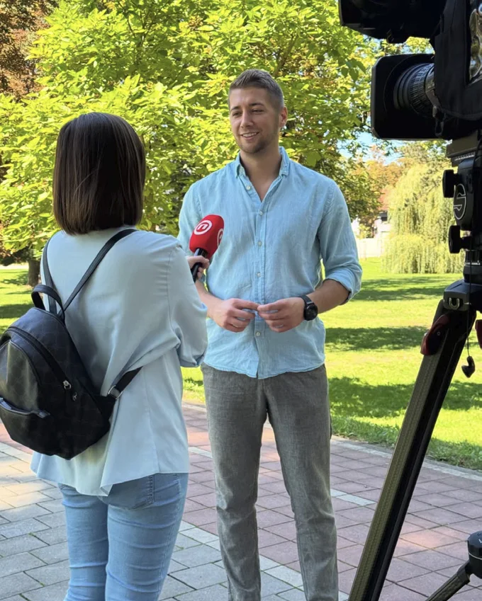 Dario Marčac na televiziji